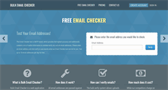 Desktop Screenshot of bulkemailchecker.com